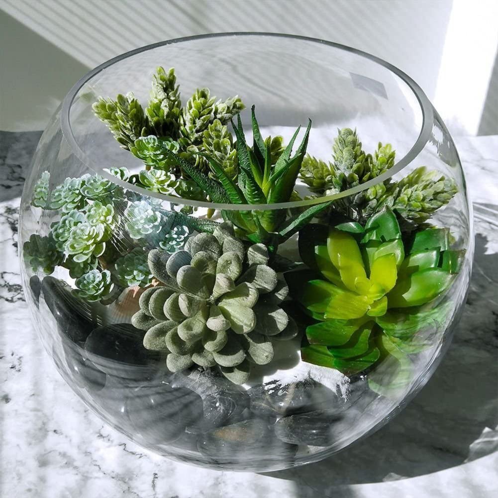 人工多肉植物、混合偽多肉植物、DIY壁用の鉢植え、家の装飾、 - Echeveria Succulent のレビューと価格