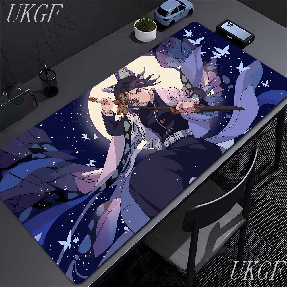 マウスパッド XXL PC パープルフラワー D-鬼滅の刃  - Tradescantia Purple のレビューと価格