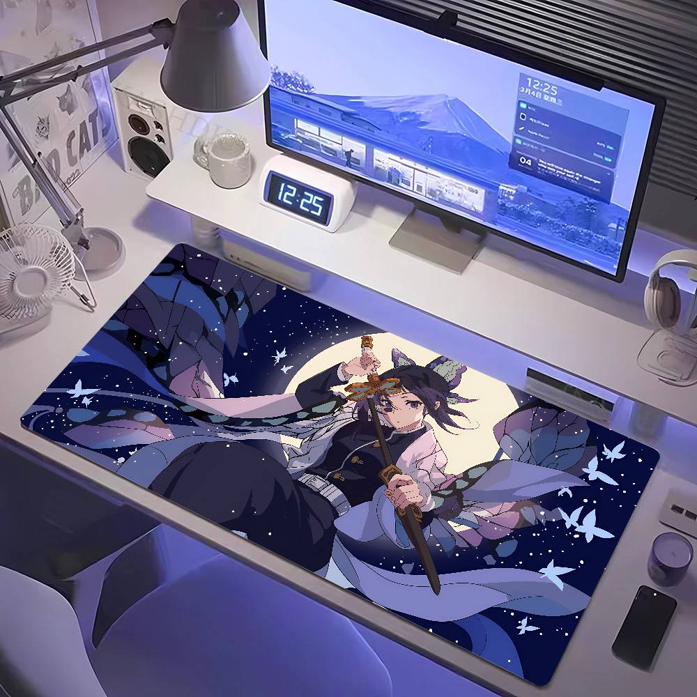 マウスパッド XXL PC パープルフラワー D-鬼滅の刃  - Tradescantia Purple のレビューと価格