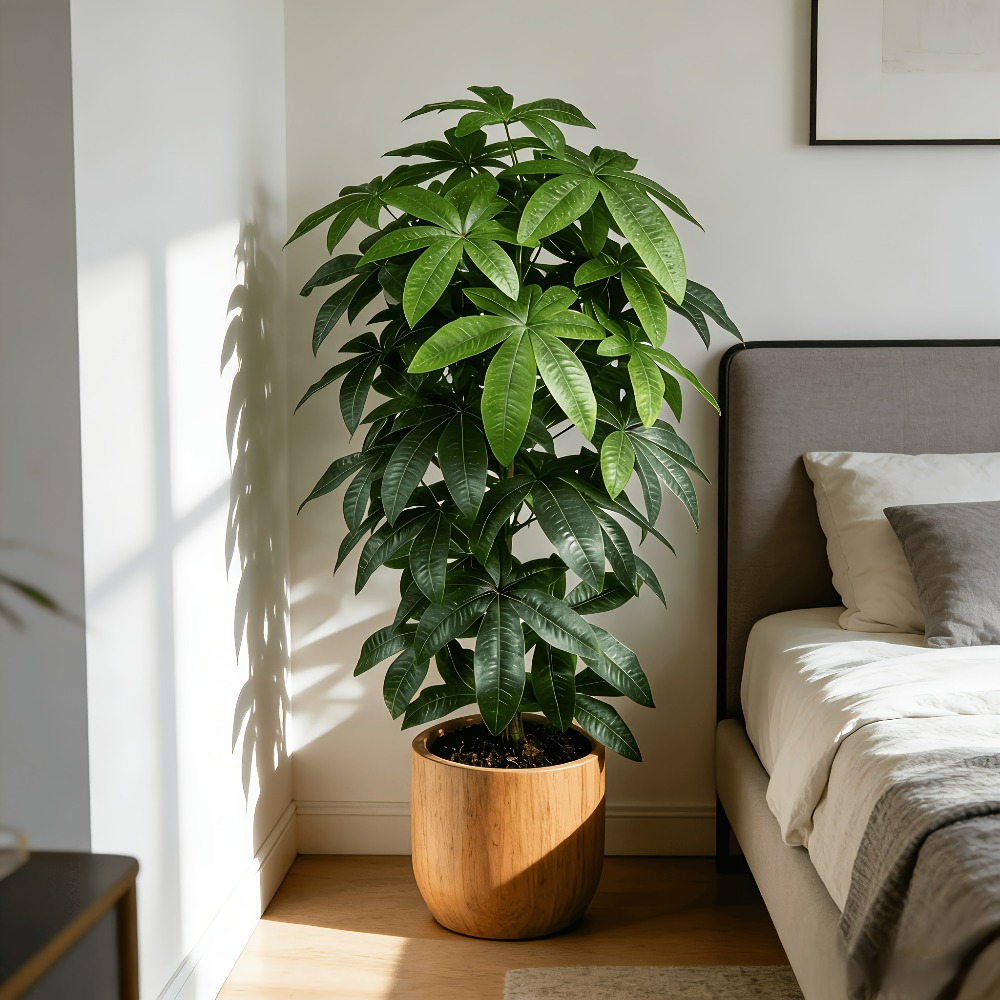 人工の金のなる木パキラ・アクアティカは、科学的にも知られる金 - Monstera Adansonii のレビューと価格